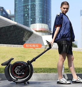 Vélo électrique pliable 14 pouces, batterie lithium portable, scooter à deux roues, directement de l'usine - Product Image 3