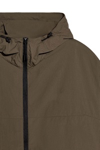 Men's <b>Lightweight</b> Windbreaker <b>Jacket</b> with Adjustable Hood Water Resistant Full Zip Outdoor Coat for Hiking Travel <b>Running</b> - Product Image 3