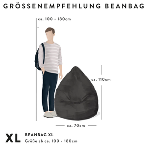 Oval <b>BEAN</b> <b>BAG</b> RELAX CHAIR Polystyrene <b>Beans</b> LIVING ROOM Microfiber BEDROOM Vietnam Modern <b>Bean</b> <b>Bag</b> MD18 - Product Image 2