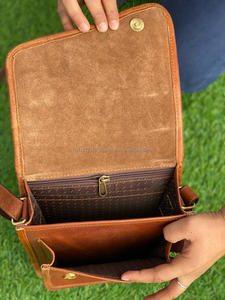 แฟชั่นการออกแบบที่หรูหราสูงหนังวัวผู้ชายไหล่Crossbodyสบายๆกระเป๋าชาย - Product Image 6