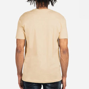 T-shirt à manches courtes pour homme, coupe ample, en coton lourd, col rond - Product Image 6