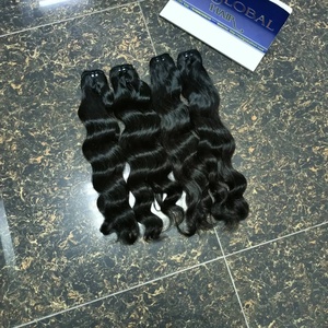Extensiones de cabello humano vietnamita virgen súper doble dibujado Onda natural Trama doble Precio al por mayor Cabello crudo - Product Image 6