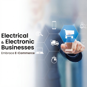 Electricidad Electrónica Negocios E-Commerce Soluciones Business Finance Software Stock - Product Image 1