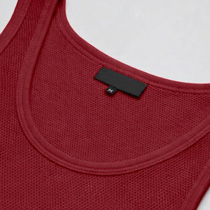 Camiseta sin mangas personalizada para hombre, de malla, corte ajustado, material de alta calidad, 260 g/m², transpirable, antipilling, para gimnasio, verano - Product Image 6