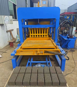 Chi phí thấp QT4-20 bán tự động thủy lực paver gạch máy làm rắn khối dây chuyền sản xuất - Product Image 1