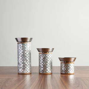 Brûleur à Bakhoor en Métal Incrusté de Nacre de Luxe, Élégant Porte-Encens Arabe Mabkhara pour Oud, Ramadan, Aïd et Décoration Intérieure Haut de Gamme - Product Image 2