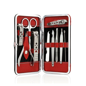 Kit de manucure 7-en-1 en acier inoxydable de haute qualité 2026, OEM, coupe-ongles et ensemble de toilettage pas cher, emballé en boîte de beauté - Product Image 3