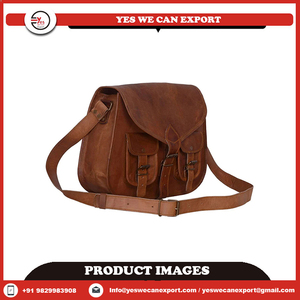 Bolso Mensajero Clásico Marrón 2026, 100% Cuero Genuino, con Correa Ajustable y Cierre de Hebilla, para Mujer, Uso Diario, Todas las Temporadas - Product Image 4