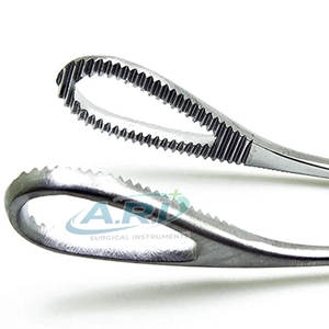 Pinzas para sujetar esponjas, instrumento quirúrgico de acero inoxidable, pinzas para sujetar esponjas de grado médico, acero inoxidable - Product Image 5