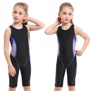 Maillot de bain une pièce sans manches en élasthanne pour bébés filles, imprimé personnalisable de haute qualité, idéal pour les jeux aquatiques - Product Image 5