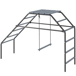 Posatoi Regolabili per Pollaio con 10 Barre di Sostegno per Allevamenti di Polli da Cortile - Product Image 1
