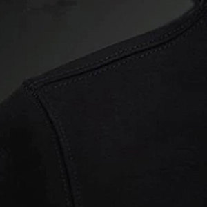 Sweat-shirt à capuche noir unisexe avec motif grue en strass, tricoté, coupe classique, poche avant, séchage rapide, pour l'automne - Product Image 2