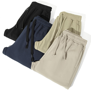 Midweight Quick Dry Mid Waist Casual Outdoor Fashion Men <b>Trousers</b> Customized Logo Printed Breathable Windproof Acid Canvas - Product Image 3