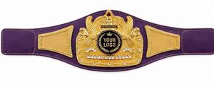 Custom Brass Leather Taekwondo Karate MMA Jiu-Jitsu Boxing <b>Wrestling</b> Championship <b>Belt</b> Heavyweight Unisex Breathable Wholesale - Product Image 4