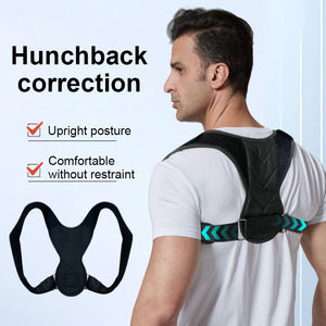 Premium Quality Clavicle <b>Brace</b> Ring Adjustable Shoulder Support Posture Training Protection Elastic Material Professional Daily - Product Image 5