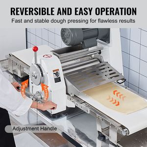 Commercial Electric <b>Dough</b> Sheeter <b>Machine</b> 15.7-Inch Reversible Puff Pastry & Fondant <b>Roller</b> 0-1.4\" Adj - Product Image 4