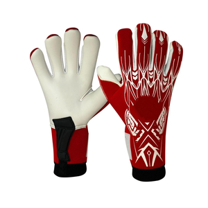 ถุงมือผู้รักษาประตูฟุตบอลลาเท็กซ์แบบมืออาชีพสำหรับขายส่ง พร้อมอุปกรณ์ป้องกันนิ้วมือ สำหรับการฝึกซ้อมกลางแจ้งและการเล่นฟุตบอล - Product Image 2