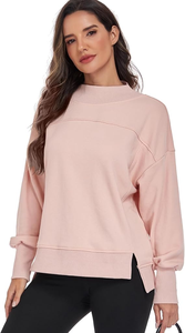 เสื้อสเวตเชิ้ตผู้หญิงทรงปกติ แฟชั่นใหม่ สไตล์ลำลอง ระบายอากาศได้ดี มีจำหน่ายแล้ว - Product Image 4