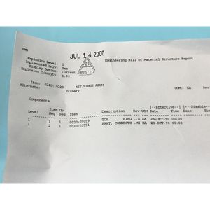 AMAT 0240-10223 KIT HINGE ALUM, 161190 - Equipo y piezas de semiconductores de confianza de Trusted Global Legacy - Product Image 1