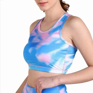 Soutien-gorge de sport sublimé sans coutures à maintien élevé pour femme, idéal pour le fitness et la course à pied, séchage rapide - Product Image 4