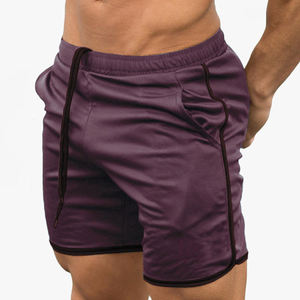 Shorts de sport pour hommes à séchage rapide, taille élastique, en toile, personnalisables, pour la course décontractée et la plage - Prix de gros - Product Image 5