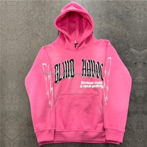 Ropa de calle de invierno personalizada conjunto de chándal con capucha de algodón polar de peso pesado unisex con pantalones de chándal - Product Image 3