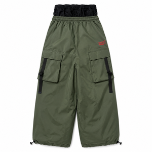 Pantalon de ski baggy personnalisé imperméable et thermique, style cargo, pour l'hiver et les activités de plein air, idéal pour la vente en gros - Product Image 4