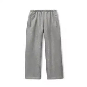 Pantalones Deportivos Anchos para Hombre, Estilo Holgado, Color Gris, Cintura Elástica, Pantalones Casuales de Estilo Urbano, con Logotipo Personalizado - Product Image 5