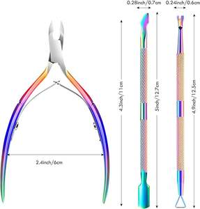 Coupe-ongles de précision pour ongles épais ou incarnés, coupe-ongles en acier inoxydable, coupe-ongles pour manucure et pédicure - Product Image 3