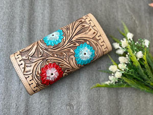 กระเป๋าคลัทช์แกะสลักมือดีไซน์ตะวันตกเคสโทรศัพท์หนังใช้ได้หลากหลายสไตล์สำหรับผู้หญิงมาใหม่สำหรับใช้ในชีวิตประจำวัน - Product Image 4