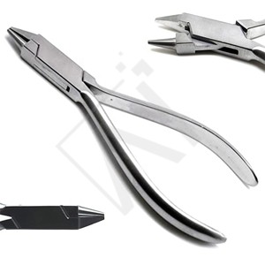 Accuram Orthodontic Bird Beak Pliers 12.5cm Stainless Steel <b>Wire</b> Bending Forming Tool Dental Lab Jewelry <b>Craft</b> Tool - Product Image 1