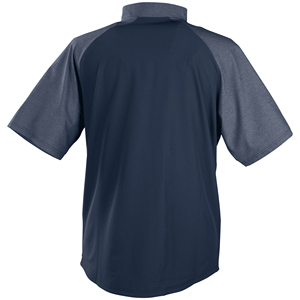 Chaqueta de béisbol para hombre de manga corta, informal, ligera, transpirable, de poliéster, con media cremallera, impermeable, deportiva, para béisbol y bateo. - Product Image 4