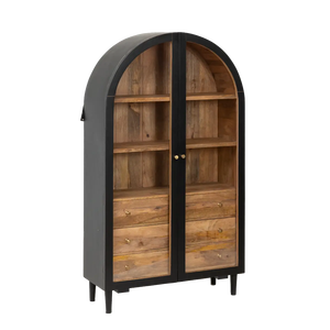 Vandana Maxima Terra mango wood <b>display</b> <b>case</b> - Product Image 2