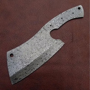 Cuchillo de Chef Personalizado Jexmoo, Hecho a Mano, con Hoja de Acero de Damasco (Hasta 3.9 pulgadas, 3.0 mm de Grosor), con Funda de Cuero - Product Image 6