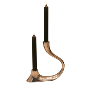Candelabro de Metal con Acabado Dorado Estilo Antiguo en Oferta, Elegante Portavelas para Velas Cónicas y de Pilar, para Decoración del Hogar, Bodas y Fiestas - Product Image 4