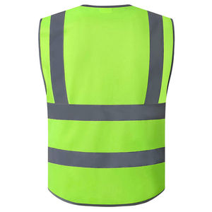 Chaleco de Seguridad Reflectante Personalizable, Informal, con Cinta Reflectante de Alta Visibilidad, ANSI Clase 1, EN ISO 20471 Clase 2 - Product Image 5