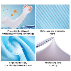 Nueva Llegada, Mangas Deportivas Personalizadas para Hombre, para Gimnasio, Running, Béisbol, Fútbol, Ciclismo, Anti-UV, Ecológicas - Product Image 5