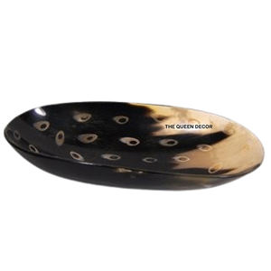 Jabonera de Cuerno Natural de Diseño Moderno y Forma Ovalada, de la Mejor Calidad para Accesorios de Baño y Cocina para Hoteles - Product Image 2