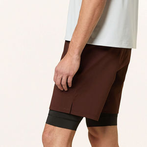 Pantalones Cortos Deportivos para Hombre de Alta Calidad, Transpirables, de Malla, para Tenis y Gimnasio, de Secado Rápido, Impermeables, Color Sólido, Precio al por Mayor - Product Image 4