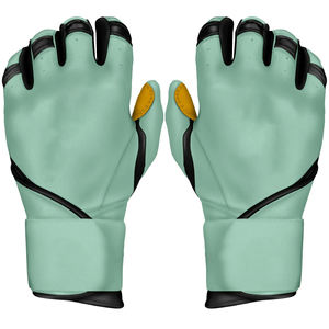 Leather Full Finger Breathable <b>Baseball</b> <b>Glove</b> Right-Handed Catcher Non-Slip Hook and Loop Closure All Seasons Adult Use - Product Image 4