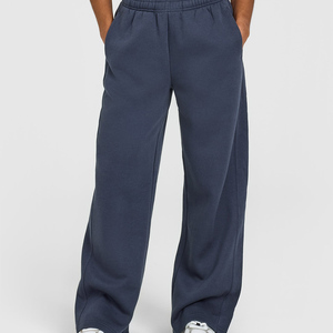 Pantalones Deportivos de Mujer al Por Mayor de la Mejor Calidad, Fabricantes OEM Personalizados, Cintura Ajustable con Cordón, Algodón Suave, Pierna Recta - Product Image 1