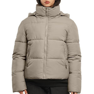 Chaqueta acolchada para mujer, abrigo cálido, ligero, térmico, a la moda, para invierno. - Product Image 4