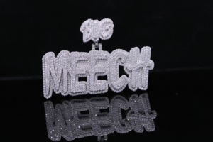 Pendentif Royal en Alliage Plaqué Or, Style Hip Hop Street Bling, Sertie de Zircons Cubiques - Product Image 2