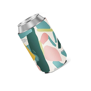 Professional Factory Made Luxury Foldable Sublimation Design Blank Slap Can Holders Insulated Neoprene Can Cooler Reusable <b>Beer</b> - Product Image 3