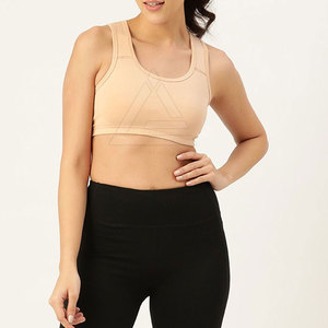 Seamless Women Sports <b>Bra</b> High Impact Padded Yoga Running Gym Fitness Workout Breathable Adjustable Straps Athletic Performance - Product Image 2