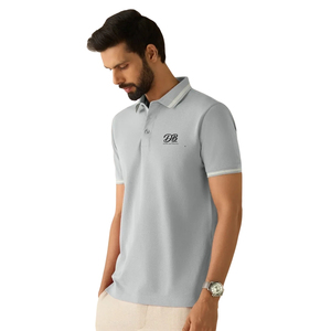 Camiseta Polo para Hombre, Personalizada, Manga Corta, Informal, Transpirable, de Algodón Piqué, Ropa Deportiva, Uniforme para Golf y Tenis, Venta al Por Mayor - Product Image 1