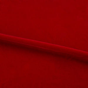 ชุดเดรส100% โพลีเอสเตอร์ผ้ากำมะหยี่น้ำหนักปานกลางสีน้ำตาลแดงกว้าง145ซม. เป็นมิตรกับสิ่งแวดล้อม - Product Image 1