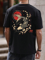 Fabricant de vêtements de haute qualité, impression personnalisée, t-shirts vintage de luxe à manches courtes et col rond en coton 100% surdimensionnés