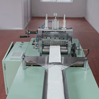 Machine automatique de fabrication de tampons médicaux Gamgee, verte, 400 kg, AMARNAATHH ENGINEERING, 4 kW, 380 V/220 V, 15-30 pièces/heure