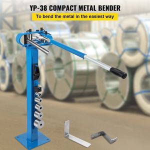Piegatrice per Metallo YP 38 per Barre Piatte e Quadrate da 1-3 Pollici, 7 Matrici con Supporto da Pavimento, Macchina per Piegatura Profili - Product Image 2